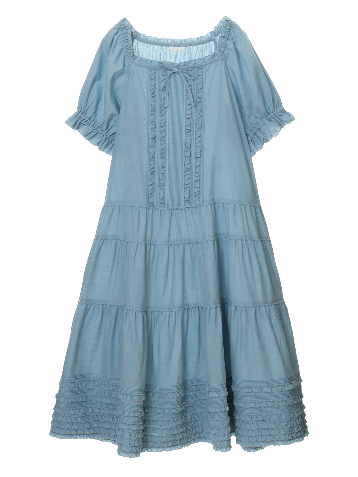 フリル使いミディワンピース ピンクハウスオフィシャルオンラインストア Pink House Official Online Store