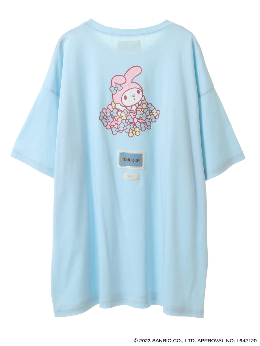 【メルローズ50周年限定】PINK HOUSE×マイメロディ プリントTシャツ 詳細画像 キナリ・リボン 16