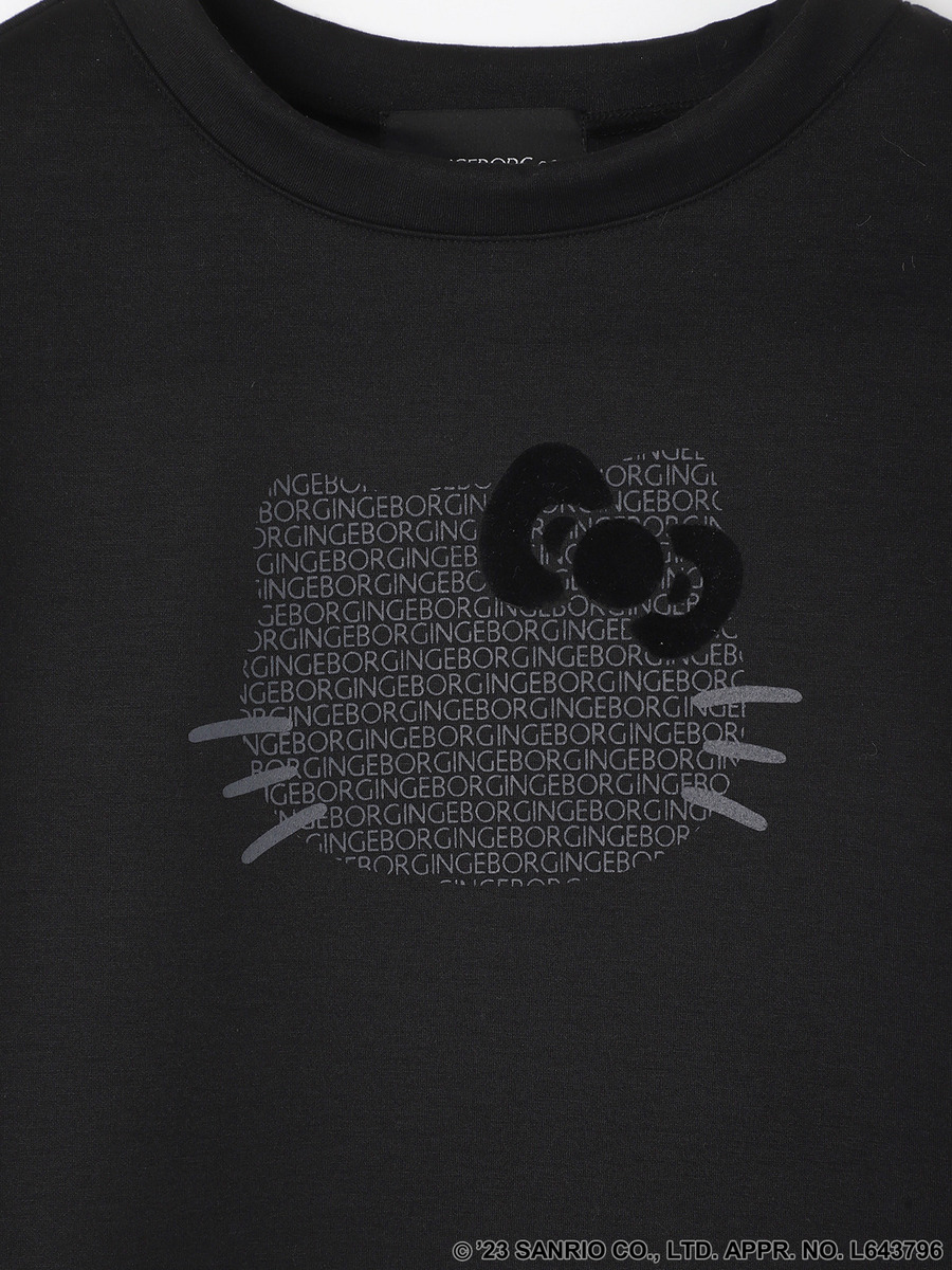 【INGEBORG×HELLO KITTY】Printed Sweatshirt 詳細画像 アイボリー 4
