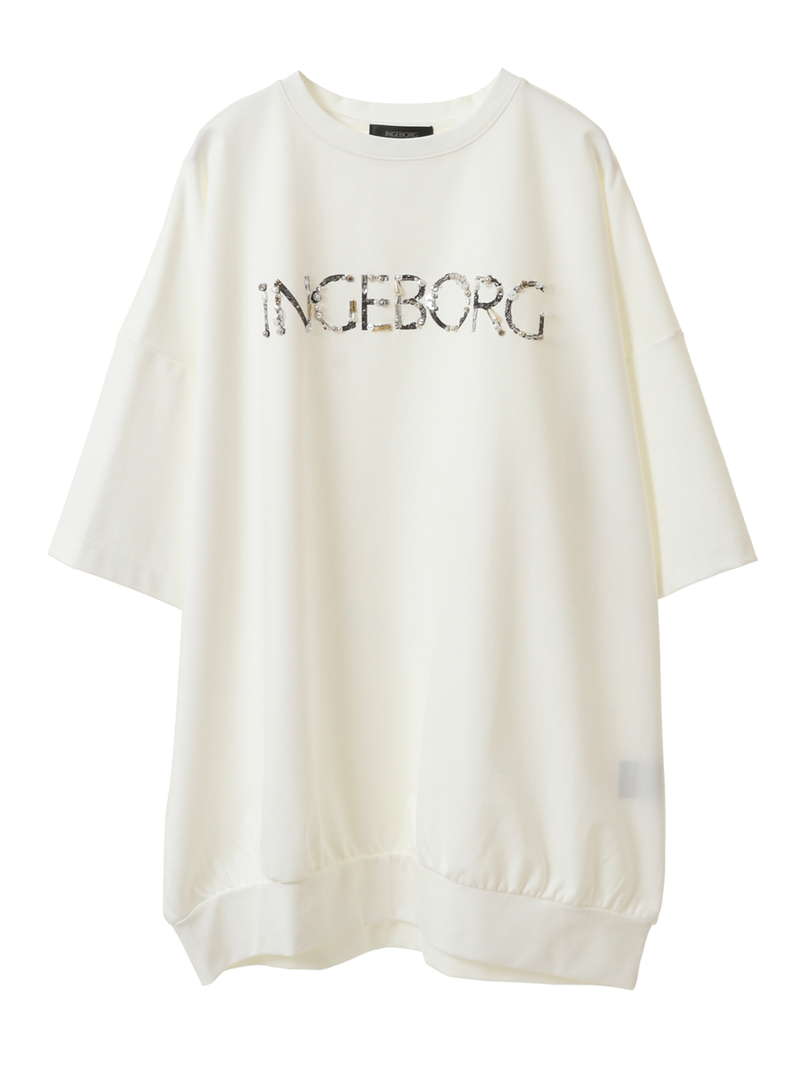 【メルローズ50周年限定】INGEBORG×長谷川 洋子 Tシャツ 詳細画像 オフホワイト 1