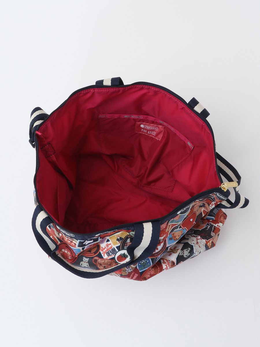 【 LeSportsac × PINK HOUSE 】DELUXE EASY CARRY TOTE PH Wappen Party 詳細画像 コン 8