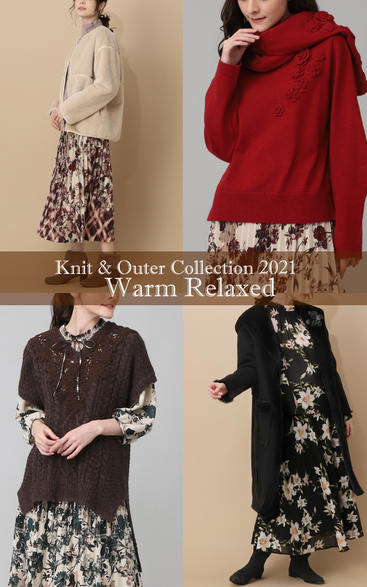 Knit & Outer Collection  2021【Warm Relaxed】