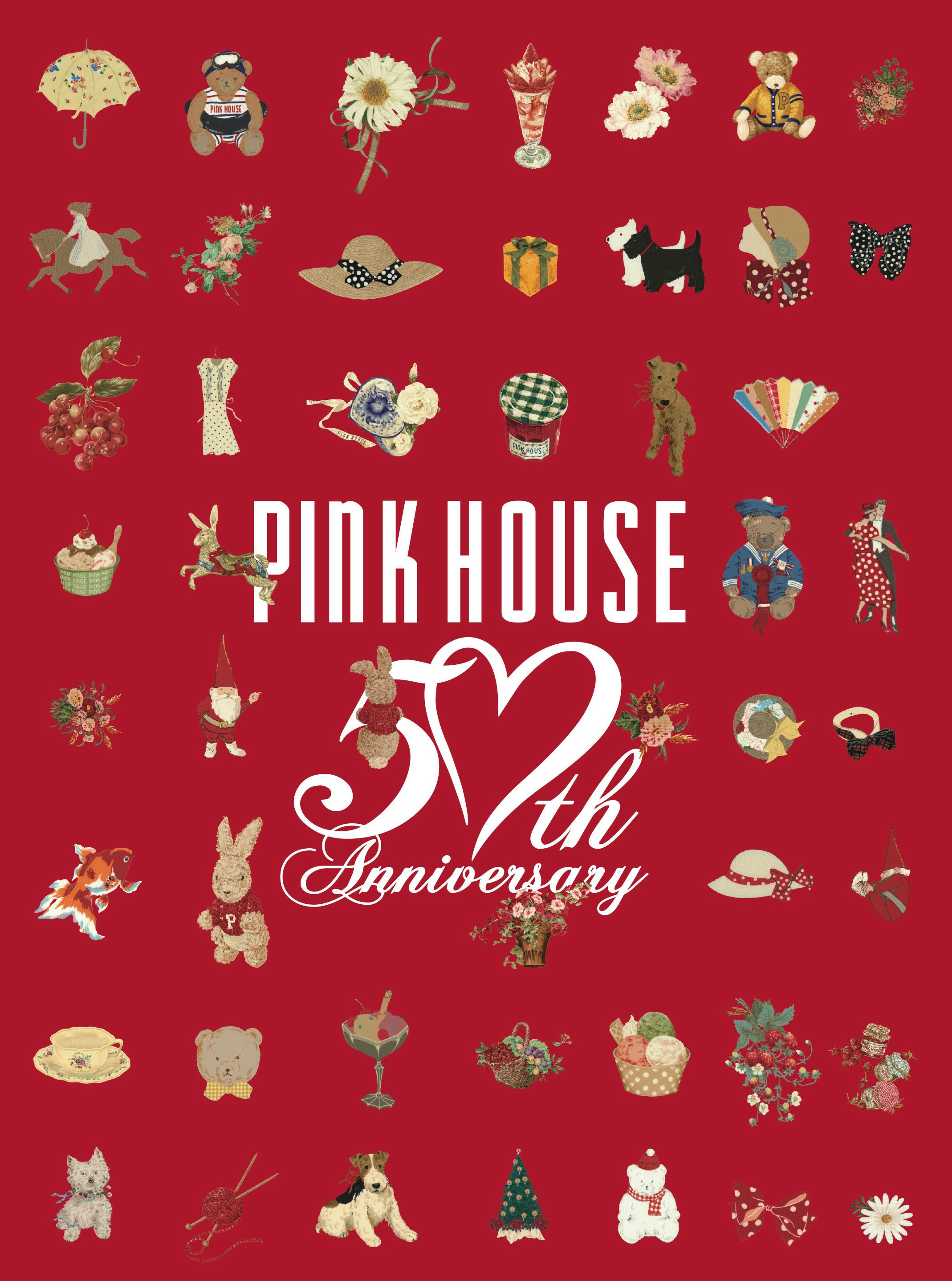 開催中！松山いよてつ高島屋☆Timeless Pink House ピンクハウス50周年記念展キャラバン展示のお知らせ☆